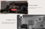 CP PLUS  2MP WiFi |2Way Talk|Night  Vision|Motion Detect - Image 3
