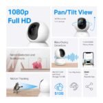 TAPO PAN/TILT HOME SECURITY WI-FI CAMERA 1080P FULL HD - Image 3