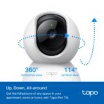 TAPO PAN/TILT HOME SECURITY WI-FI CAMERA 1080P FULL HD - Image 2