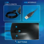 CONSISTENT PULSE WIRED MOUSE - Image 2