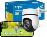 TAPO OUTDOOR PAN/TILT SECURITY WI-FI CAMERA 2K QHD
