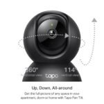TAPO PAN/TILT HOME SECURITY WI-FI CAMERA 2K
