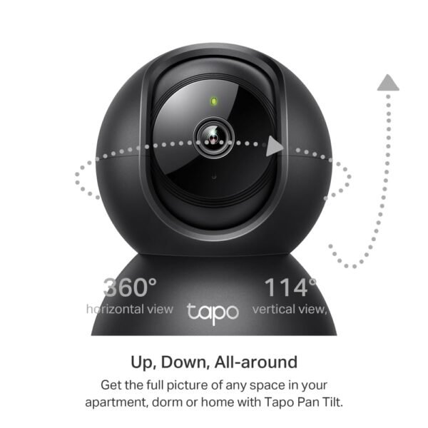 TAPO PAN/TILT HOME SECURITY WI-FI CAMERA 2K