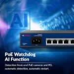4 PORT POE SWITCH WITH 2 10/100MBPS UPLINK POTRS - Image 5