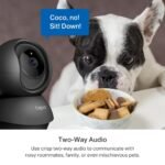 TAPO PAN/TILT HOME SECURITY WI-FI CAMERA 2K - Image 2