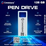 CONSISTENT USB 2.0 FLASH DRIVE 128GB - Image 3