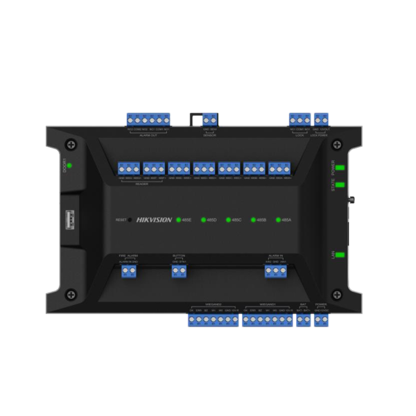 DS-K2704X(P) 4-Door Expandable Network Access Controller.