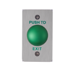 Narrow Surface-Mount Exit & Emergency Button