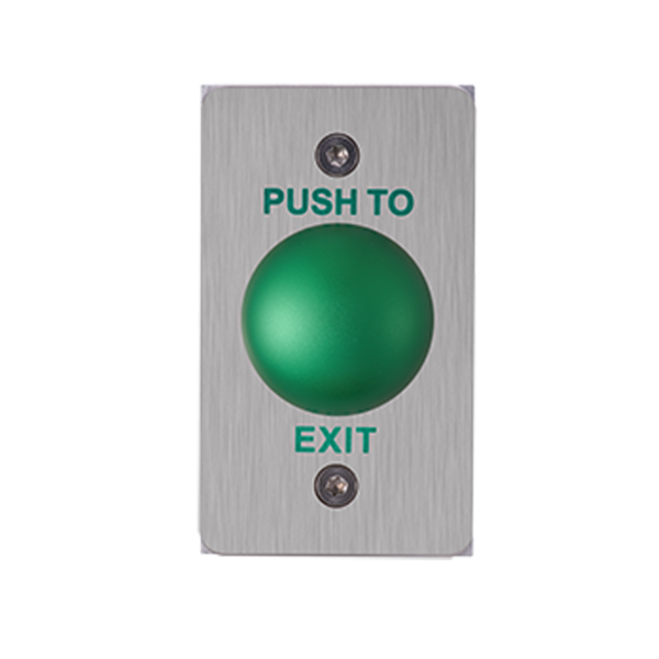Narrow Surface-Mount Exit & Emergency Button