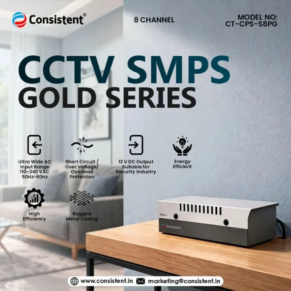 CONSISTENT CCTV POWER SUPPLY