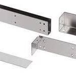 Upper and Lower U-Bracket Kit for Electric Bolt Lock