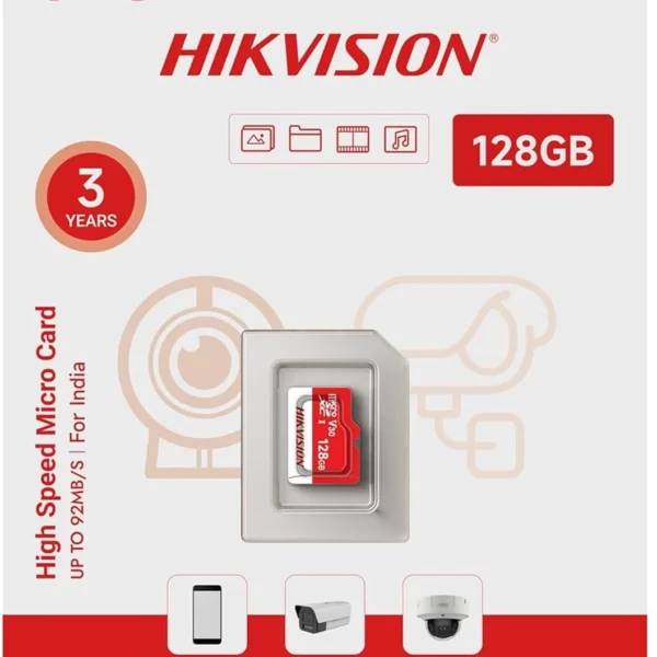 HIGH SPEED SURVEILLANCE MICRO SD CARD 128 GB