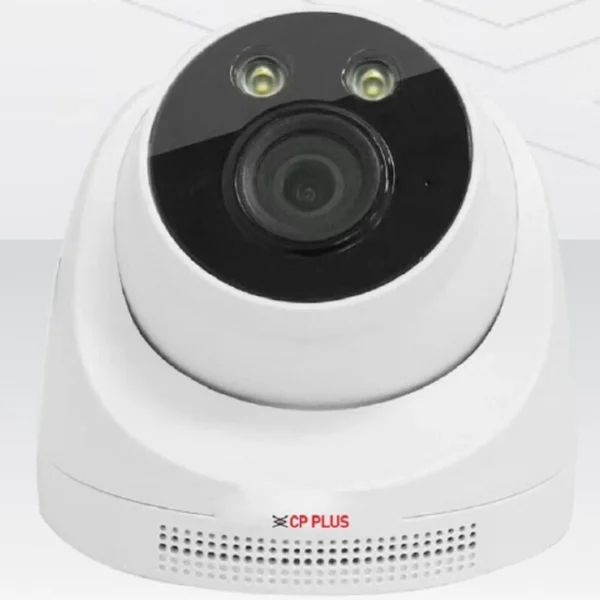 CP PLUS 3MP 4G DOME CAMERA, 4MM LENS, BUILT-IN MIC & SPEAKER