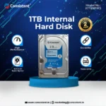 Consistent 1 TB SATA Internal Hard Drive, 3.5 Inch, High Performance Desktop HDD