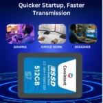 Consistent 2.5″ 512GB SSD with SATA III Interface, 6Gb/s Read/Write Speed Upto – 550/500 MB/s, 5 Years Warranty - Image 4