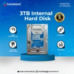 Consistent 3TB SATA Internal Hard Drive, 3.5 Inch, High Performance Desktop HDD
