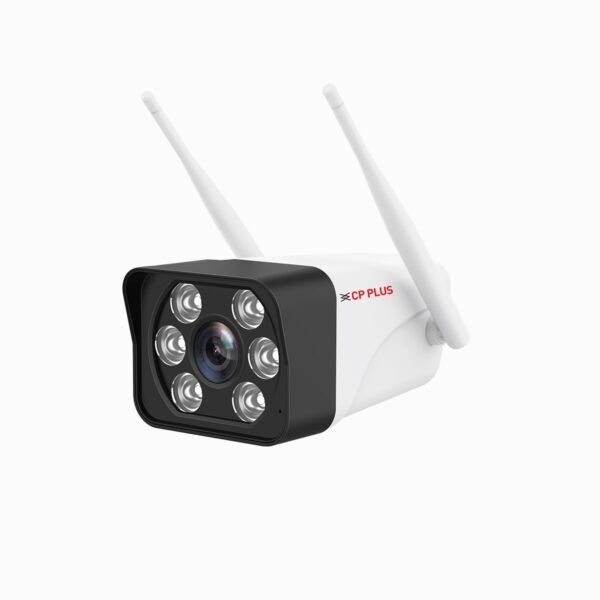 CP PLUS 3MP 4G BULLET CAMERA,4MM LENS,BUILT-IN MIC & SPEAKER