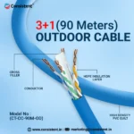 3+1 90Meters Outdoor Cable