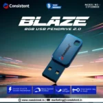 CONSISTENT 2.0 BLAZE USB PEN DRIVE 08GB