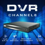 Consistent 8 Channel DVR 1080P High Resolution Output for CCTV Cameras with 2 Year of Warranty8-Channel DVR