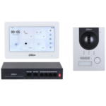 Premium Metal & 2.5D Glass Pro IP Intercom KIT
