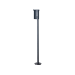 Vertical Floor-Mount Intercom Pillar with Rain Cover - Image 2