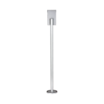 2-Module Vertical Floor-Mount Intercom Pillar with Rain Cover (Silver) - Image 4