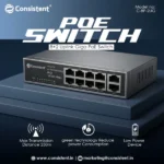 Consistent 8+2 Uplink Giga PoE Switch